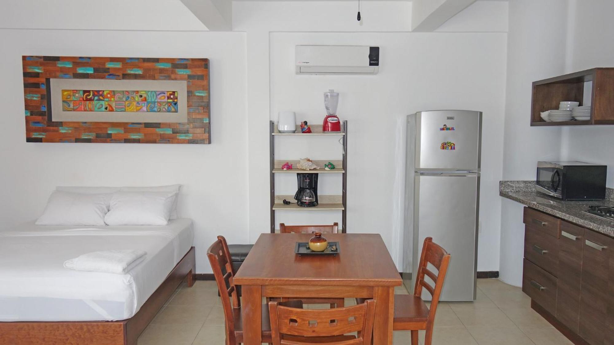 El Fuerte Beach Apartments Mahahual Quarto foto