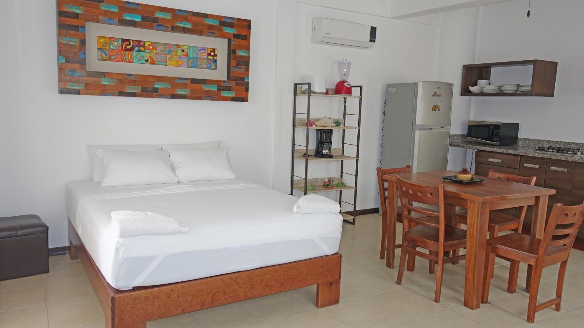 El Fuerte Beach Apartments Mahahual Quarto foto