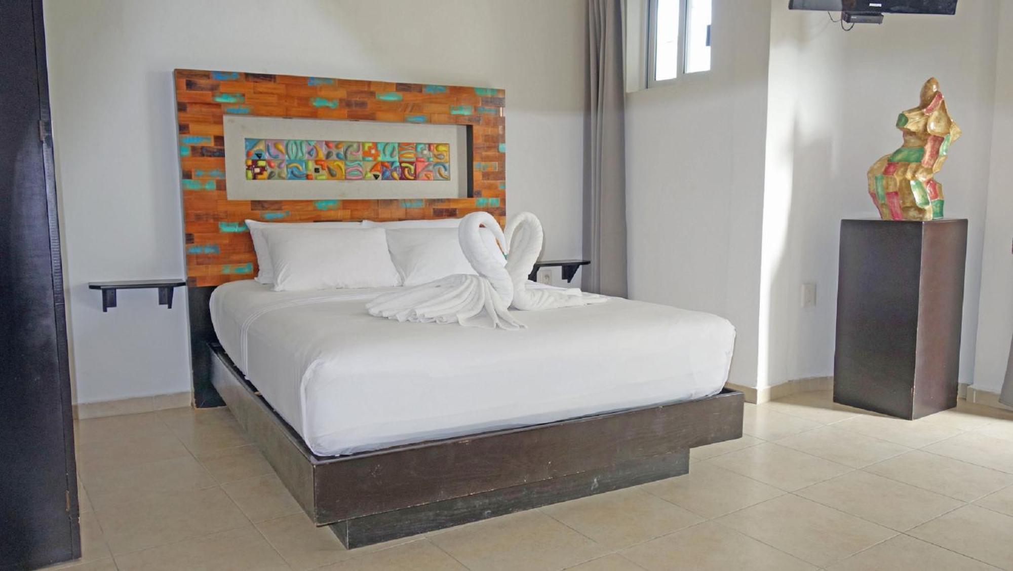 El Fuerte Beach Apartments Mahahual Quarto foto