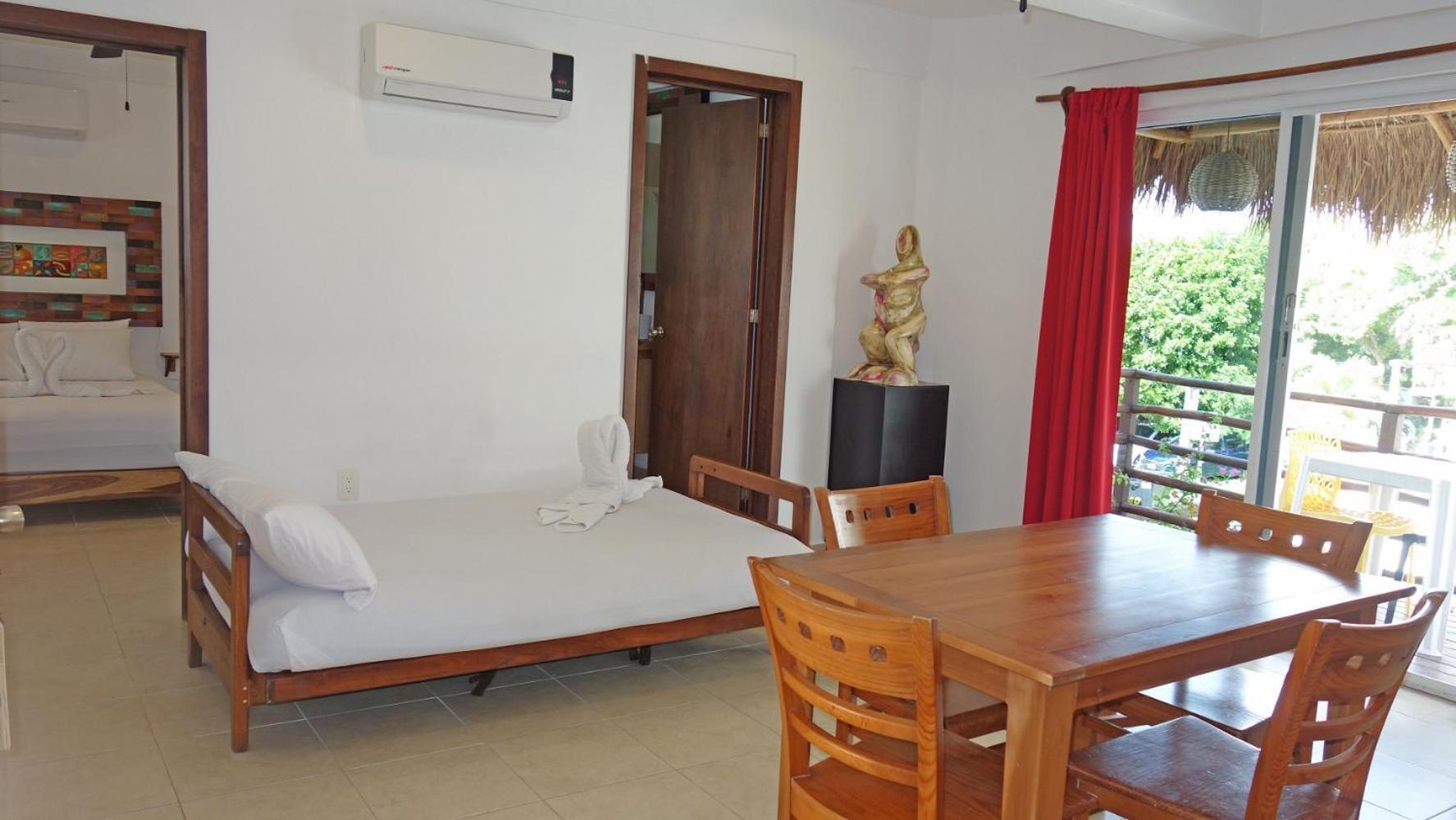 El Fuerte Beach Apartments Mahahual Quarto foto