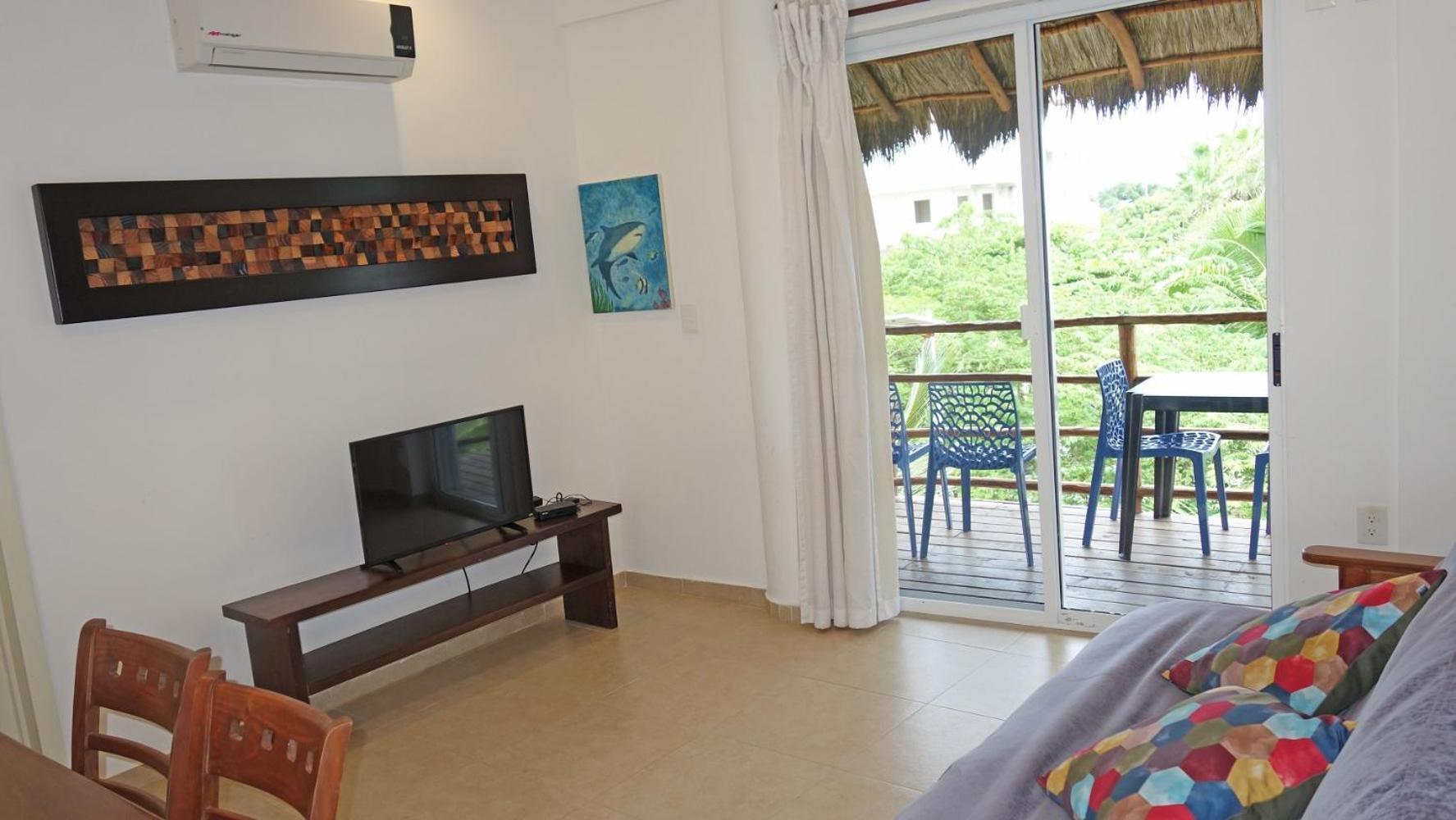 El Fuerte Beach Apartments Mahahual Quarto foto