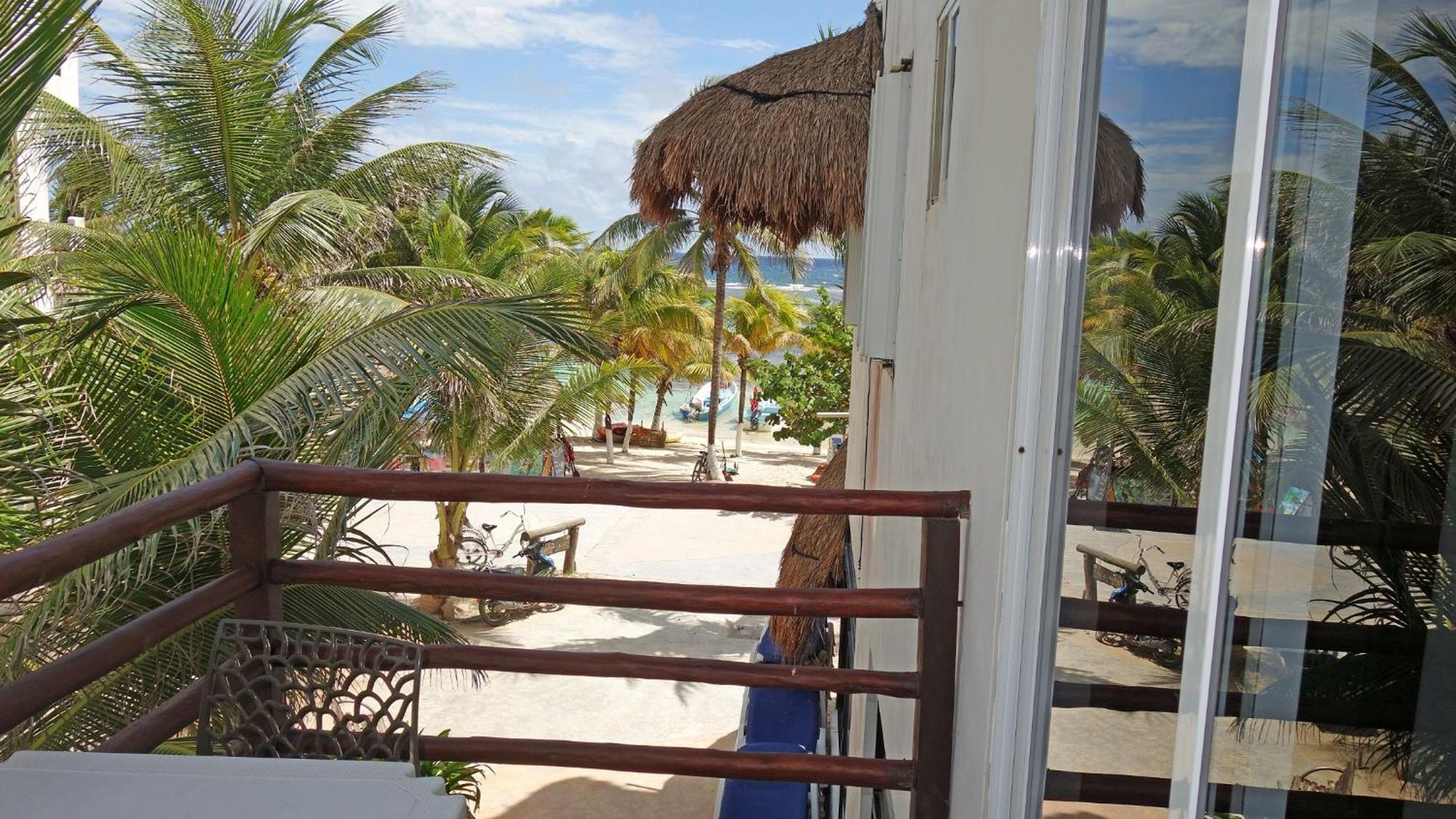 El Fuerte Beach Apartments Mahahual Quarto foto