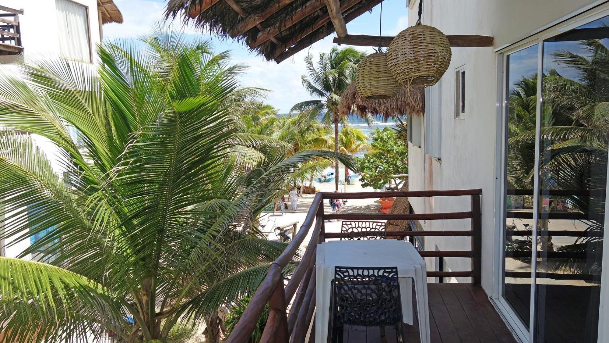 El Fuerte Beach Apartments Mahahual Quarto foto