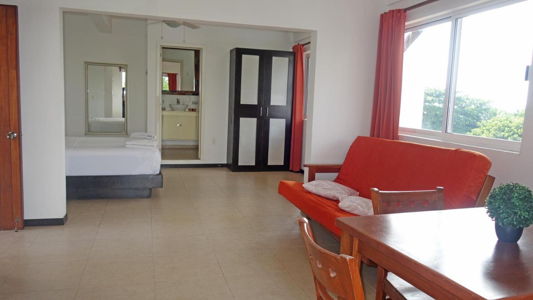 El Fuerte Beach Apartments Mahahual Quarto foto