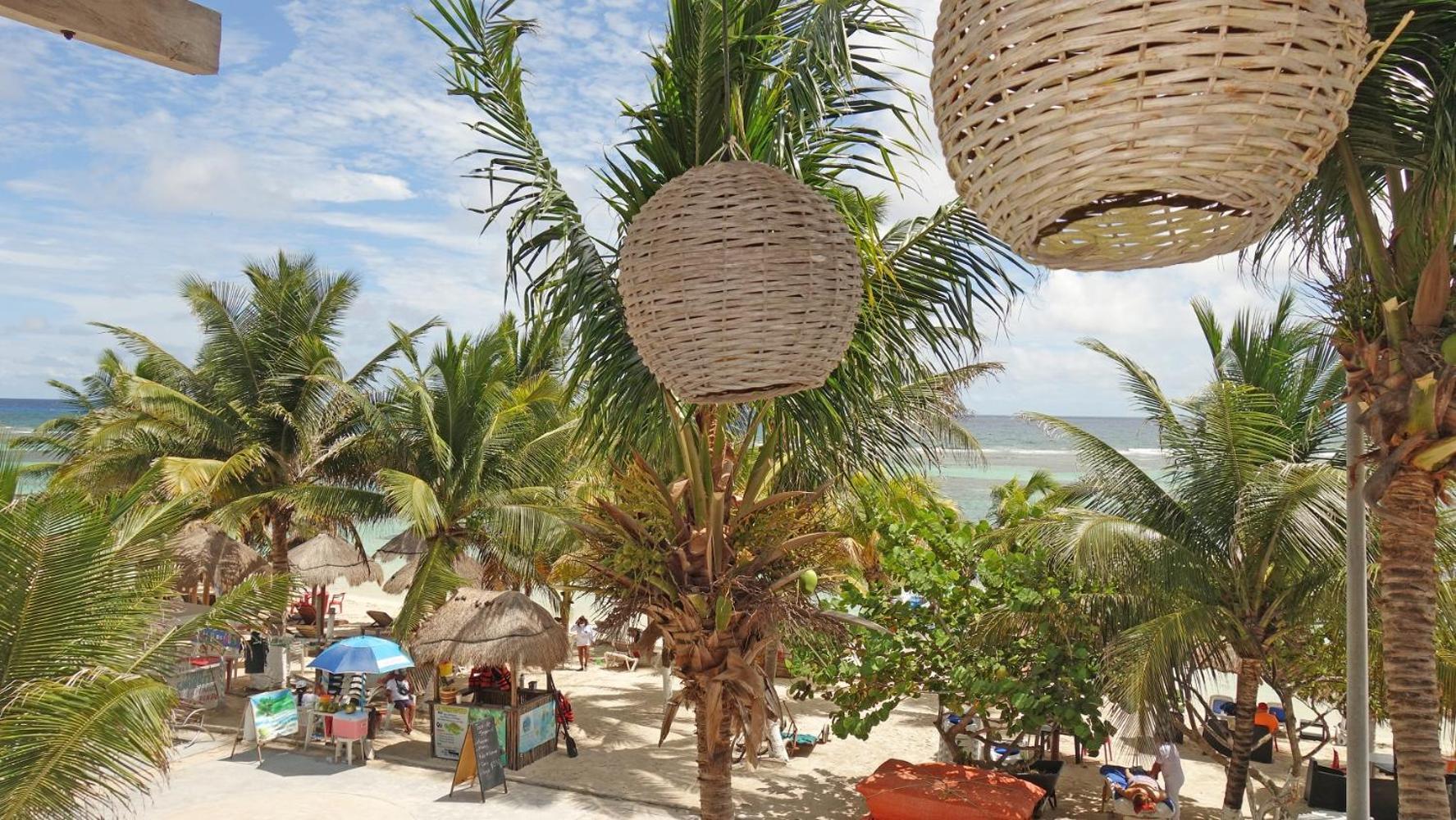 El Fuerte Beach Apartments Mahahual Quarto foto