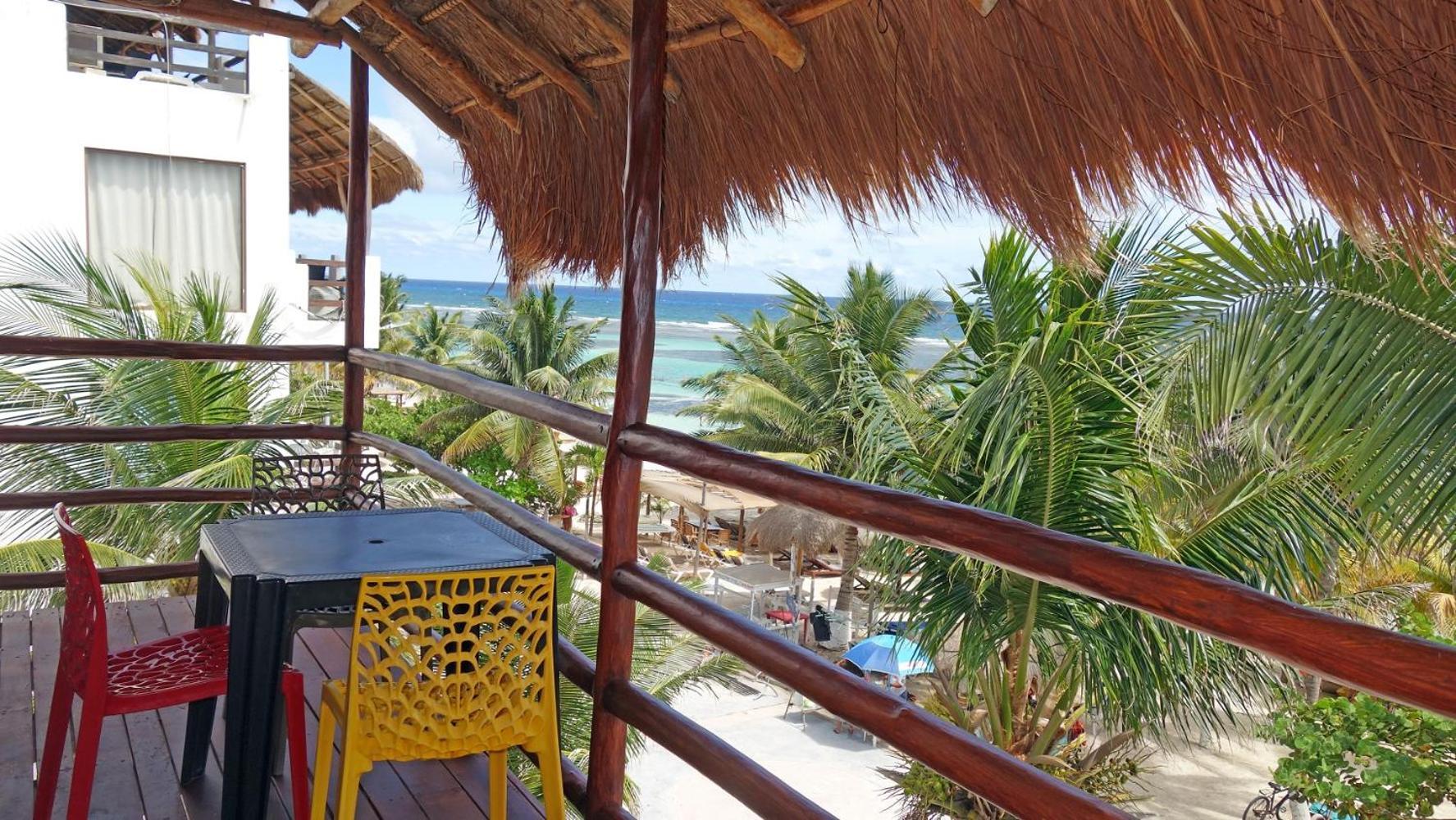 El Fuerte Beach Apartments Mahahual Quarto foto