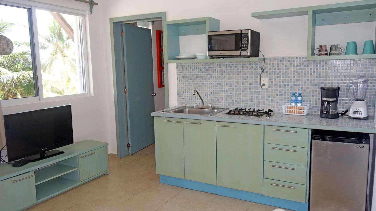 El Fuerte Beach Apartments Mahahual Quarto foto