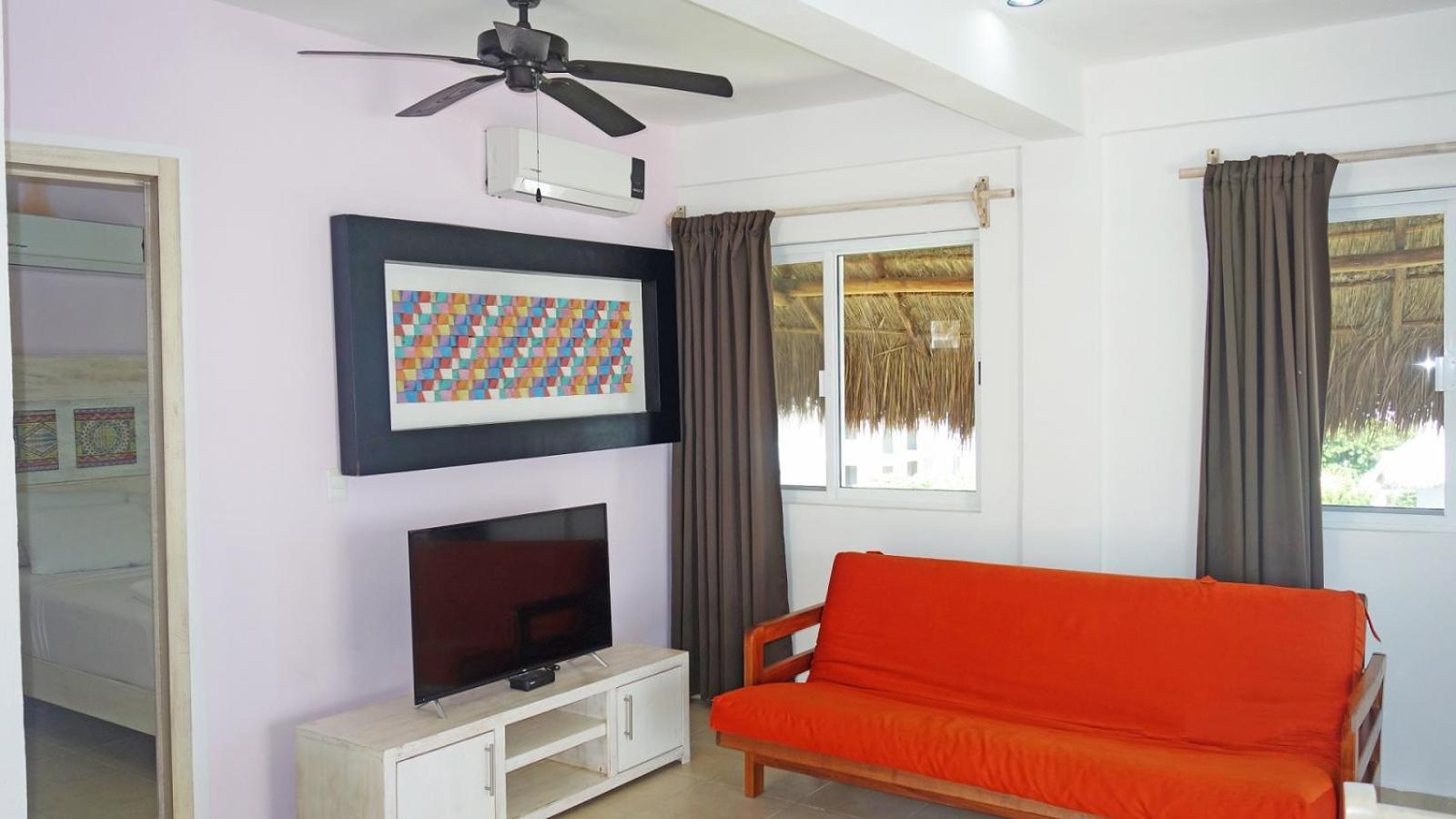 El Fuerte Beach Apartments Mahahual Quarto foto
