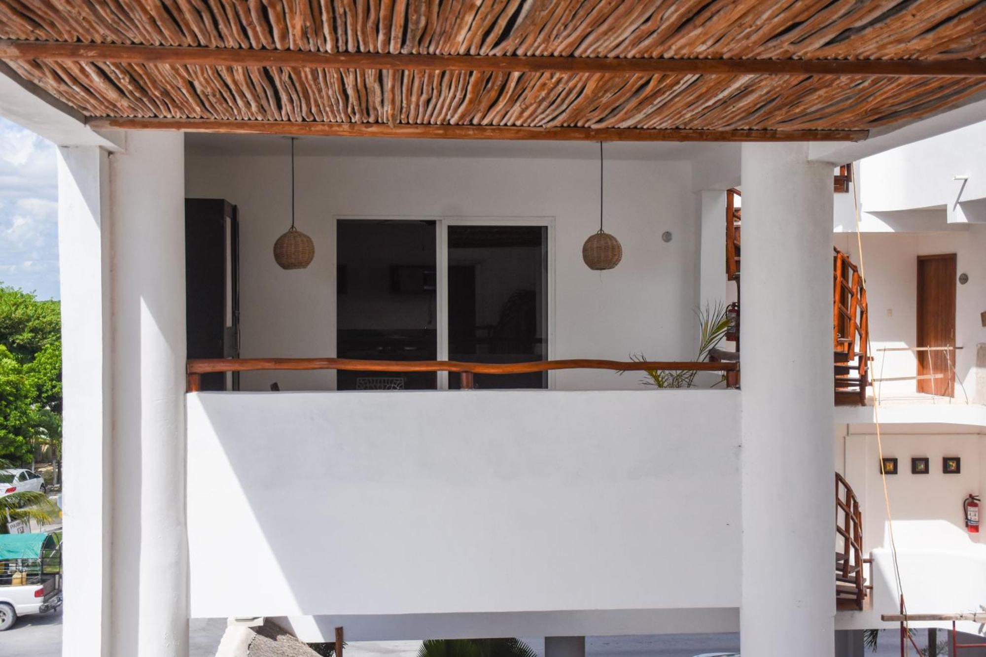 El Fuerte Beach Apartments Mahahual Quarto foto