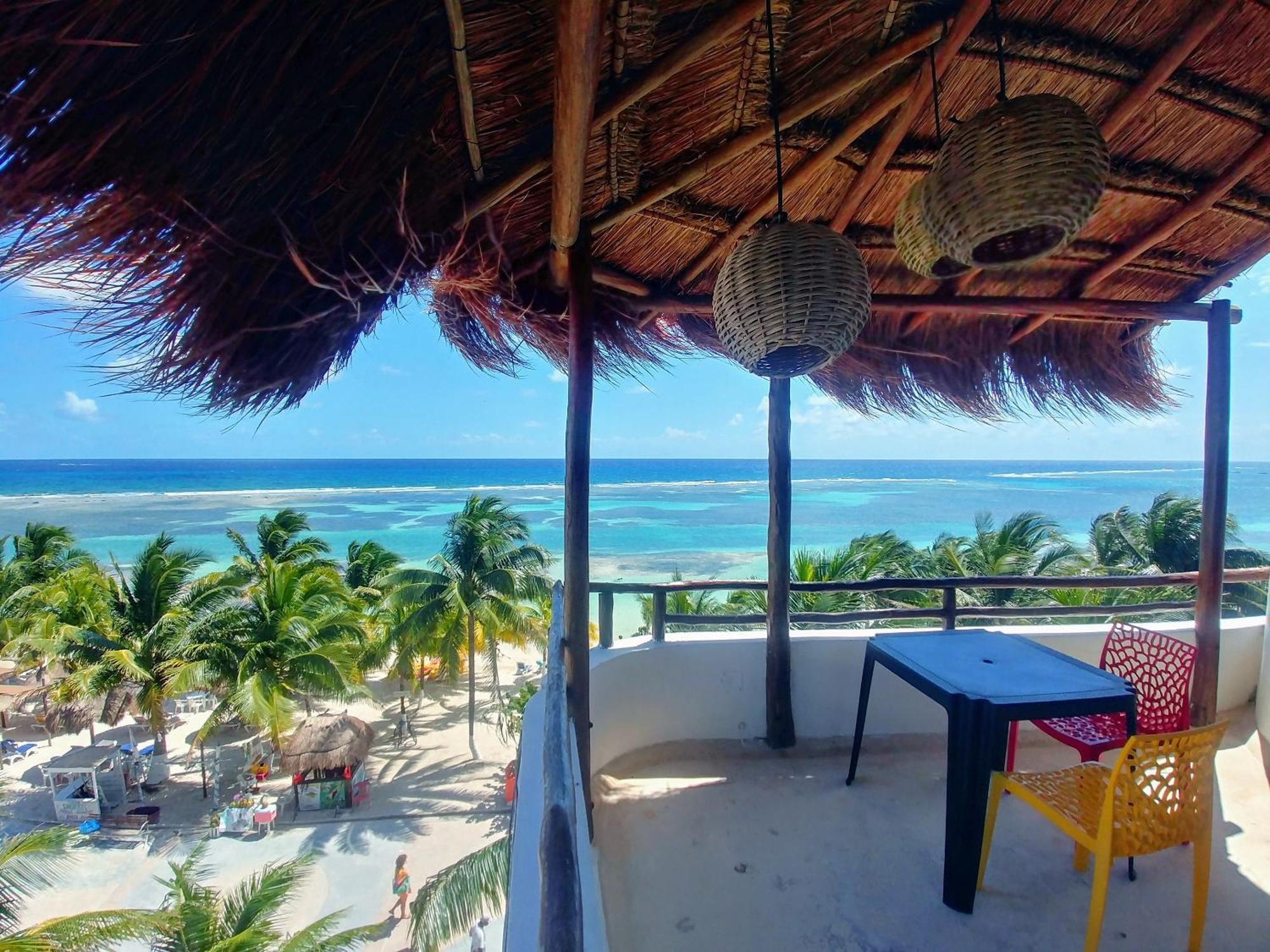 El Fuerte Beach Apartments Mahahual Quarto foto