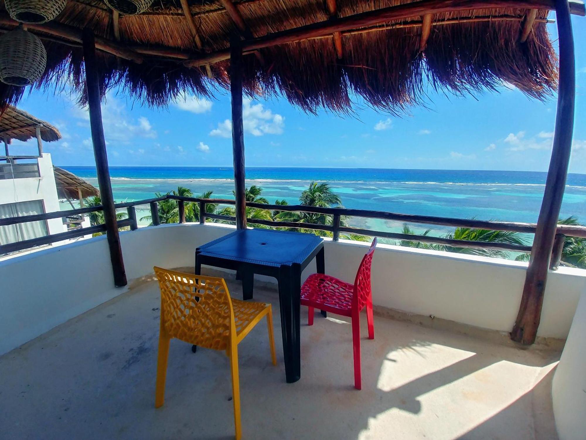 El Fuerte Beach Apartments Mahahual Quarto foto