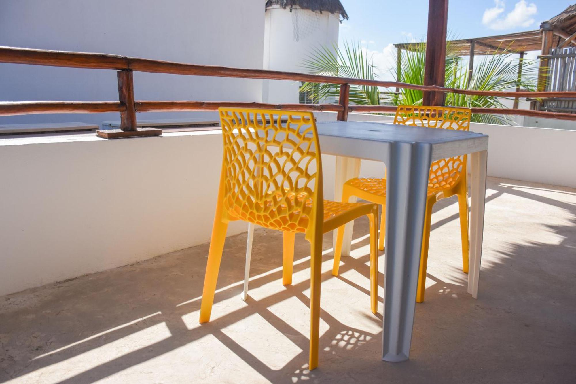 El Fuerte Beach Apartments Mahahual Quarto foto